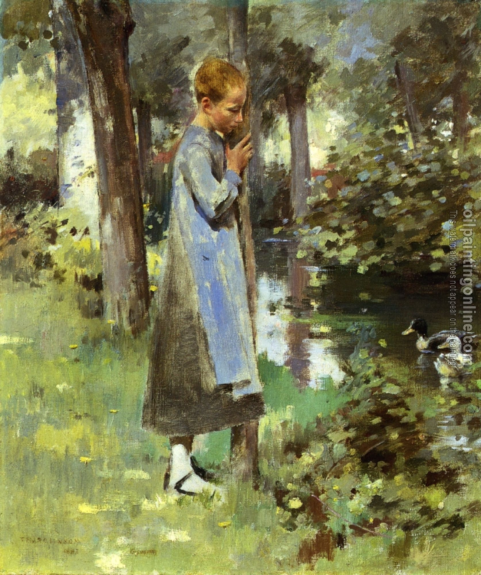Robinson, Theodore - By the River